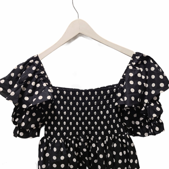 🚨 Sold Caroline Constas Puff Sleeve Hanna Dress - Picture 8 of 9